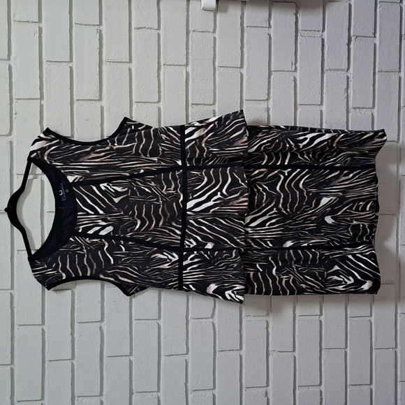 GIULIANA Animal Print Sleeveless Lined Forml/Business Dress. Size 2X NWT - Picture 1 of 12